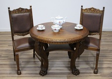 Starožitný neorenesanční kávový set