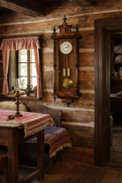 Starožitné 2-závažové hodiny Gustav Becker r1925