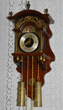 Starožitné Zánské 2-závažové hodiny