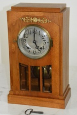 Starožitné krbové hodiny LFS ART DECO