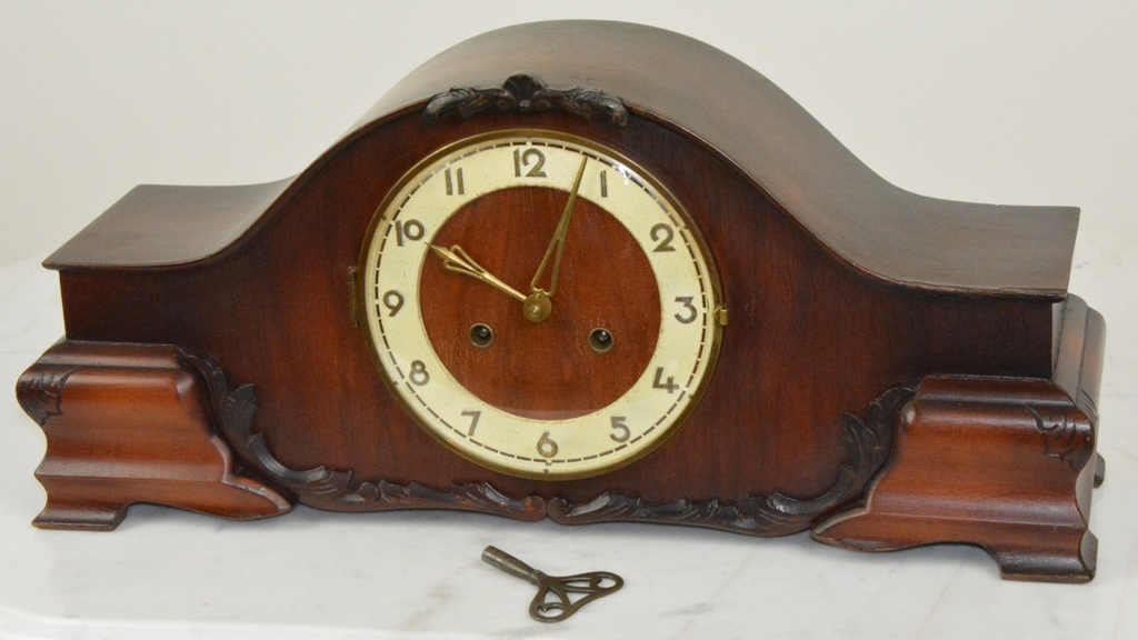 Starožitné krbové hodiny Tufa Germany r 1925