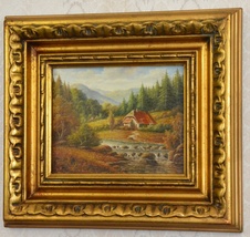 Obraz - Romantika - olej na desce