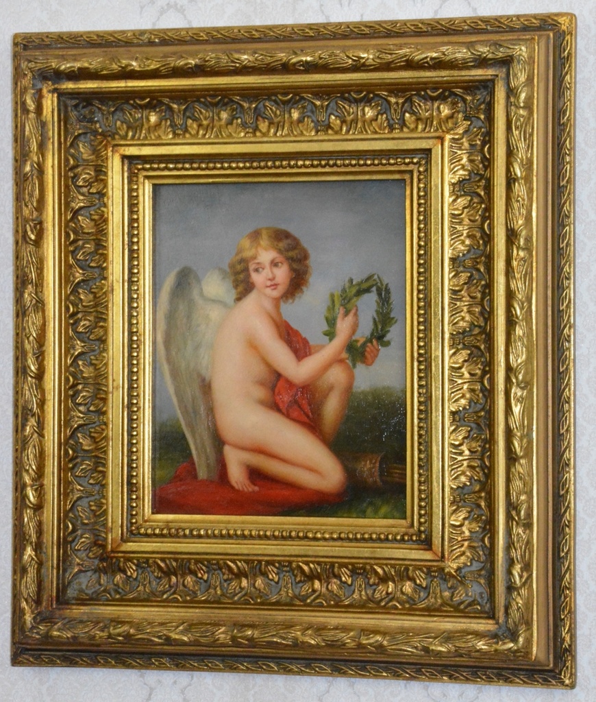 Obraz - Amor - olej na desce