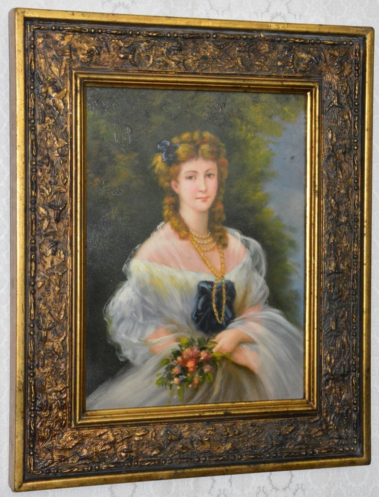 Obraz - Princezna - olej na plátně