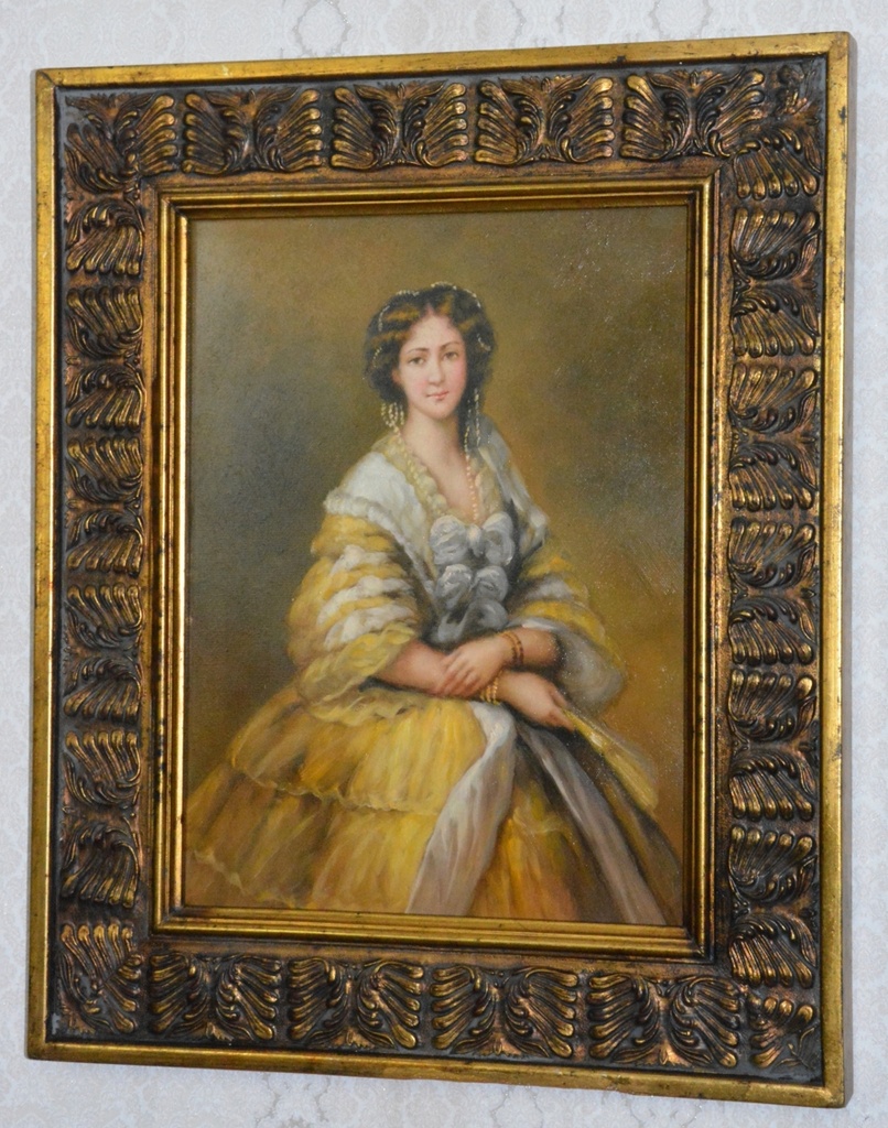 Obraz - Princezna - olej na plátně