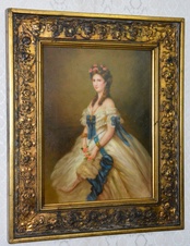 Obraz - Princezna - olej na plátně