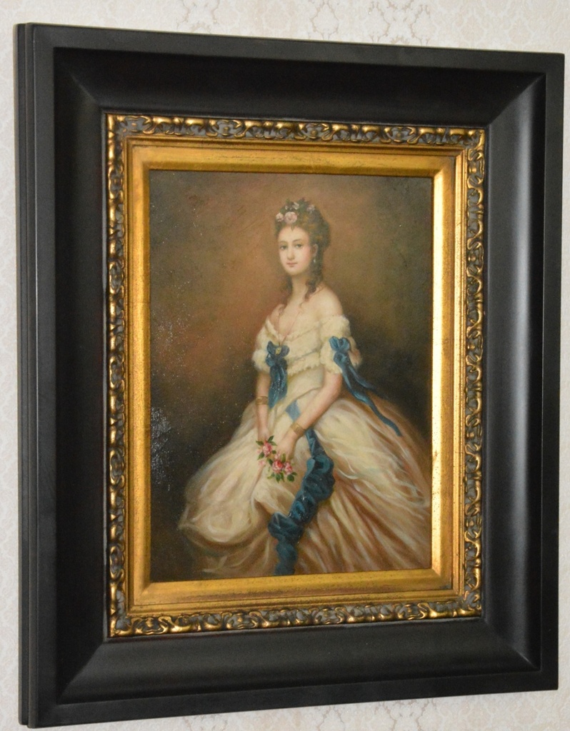 Obraz - Princezna - olej na plátně