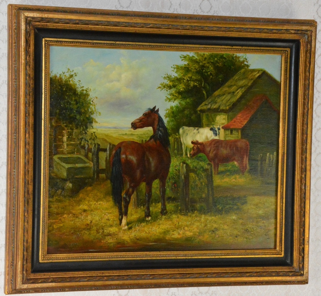 Obraz - Na statku - olej na plátně