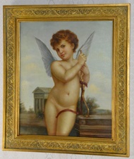 Obraz - Amorek - olej na plátně