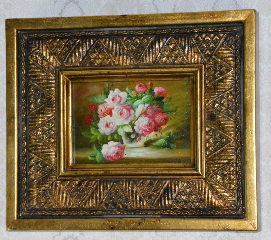 Obraz - Zátiší - olej na desce