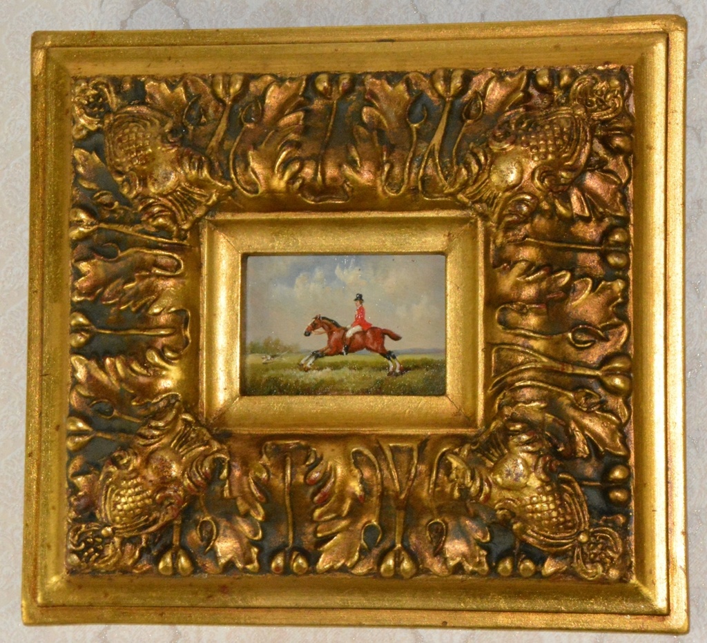 Obraz - Hon - olej na desce