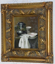 Obraz - Zátiší - olej na desce