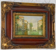 Obraz - Benátky - olej na desce