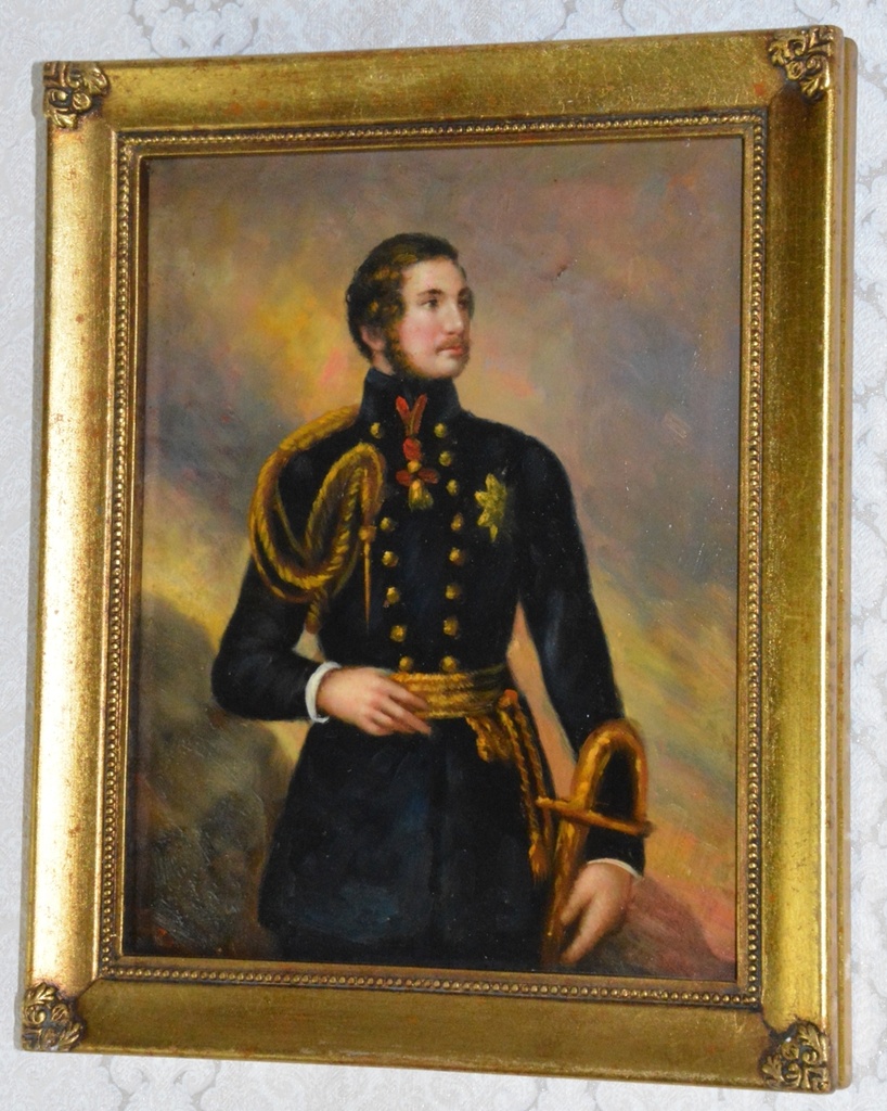 Obraz - Generál - olej na desce