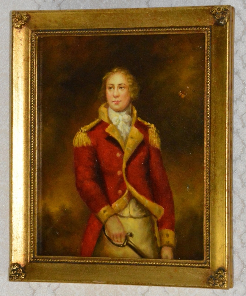 Obraz - Generál - olej na desce