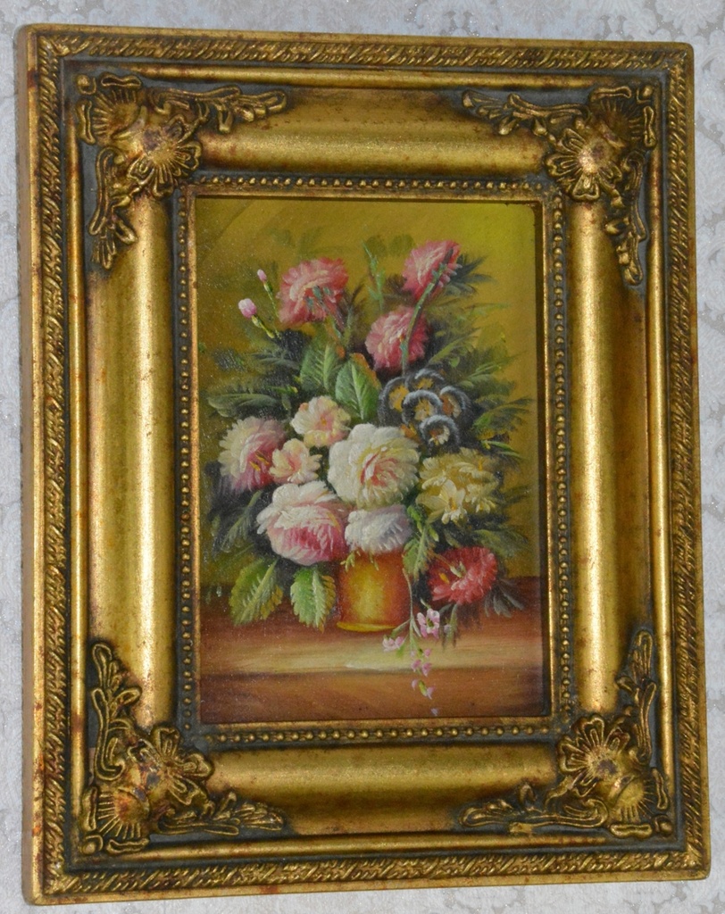 Obraz - Zátiší - olej na desce