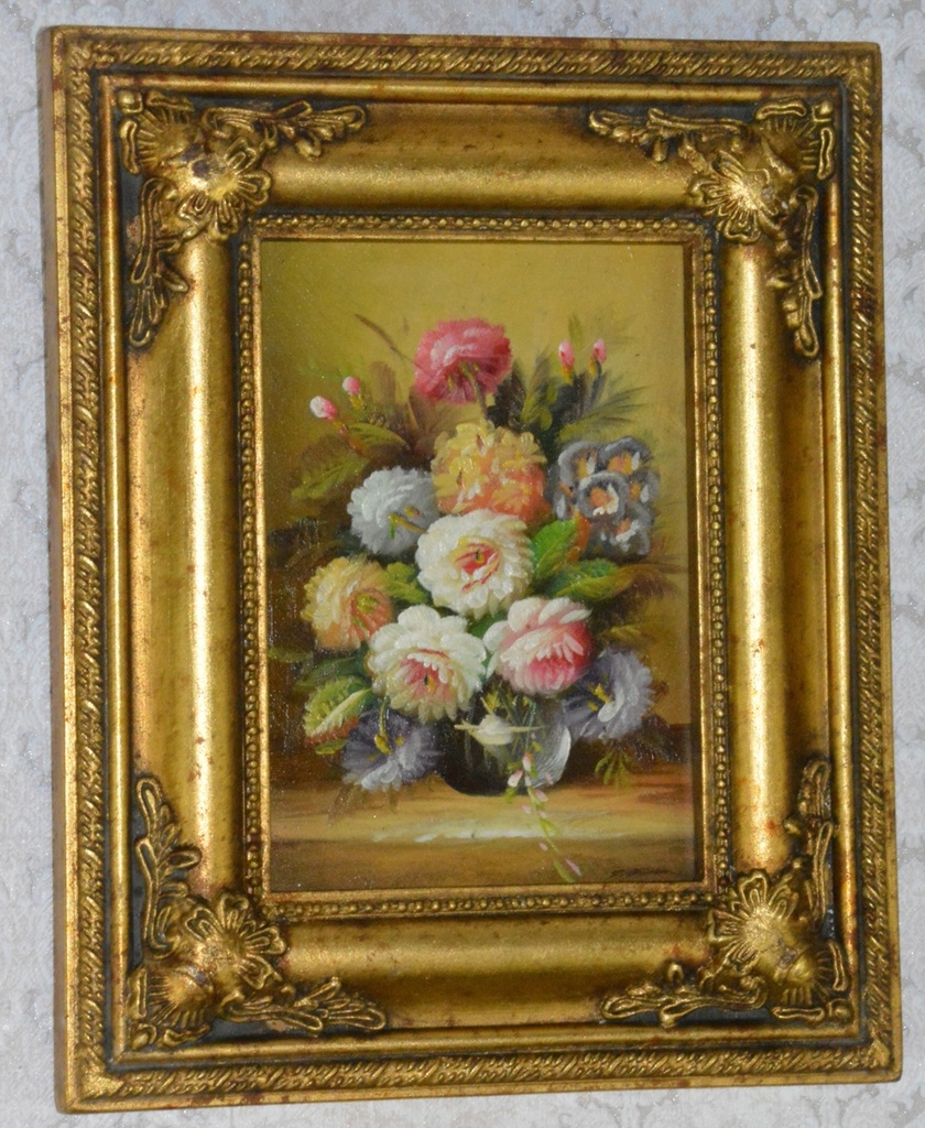 Obraz - Zátiší - olej na desce