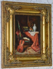 Obraz - Zátiší - olej na desce