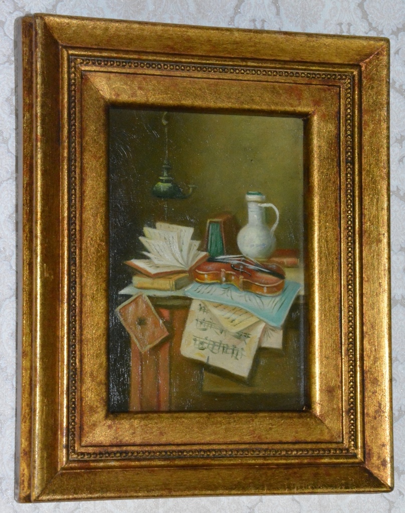 Obraz - Zátiší - olej na desce