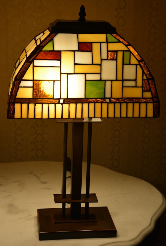 Tiffany lampa - Art deco