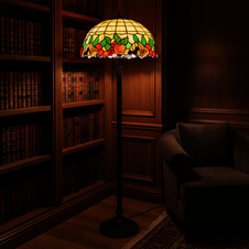 Podlahová Tiffany lampa - 167 cm