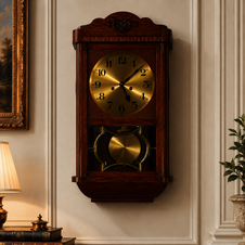 Starožitné skříňové hodiny Gustav Becker r1920